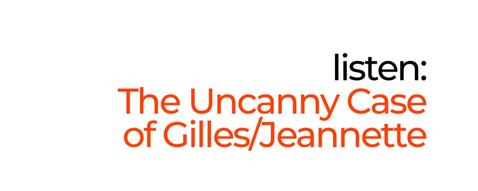 Jill Dearman reads from The Uncanny Case of Gilles/Jeannette